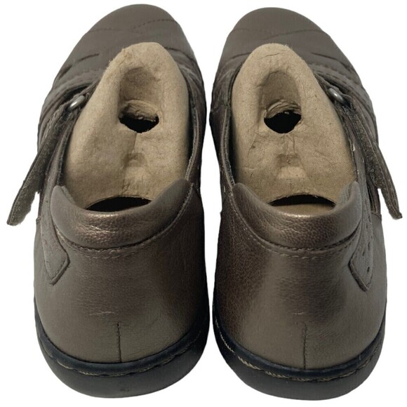 NEW Clarks Ashland Women's Size 9 N Spin Slip On Loafer Pewter NIB - Picture 8 of 12